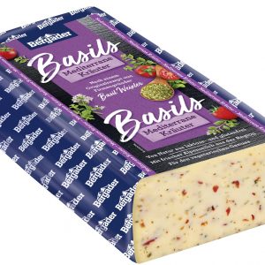 Artikel-Nr. 0347<br>BASILS MEDITERRANE KRÄUTER BROT, Schnittkäsezubereitung aus Deutschland, <br>1,7 kg