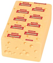 Artikel-Nr. 3253<br>EMMENTALER AGGENSTEIN RIEGEL, Hartkäse aus Deutschland, 3,5 kg