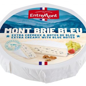 Artikel-Nr. 3830<br>MONT BRIE BLEU ENTREMONT TORTE, Weichkäse aus Frankreich, 1,5 kg