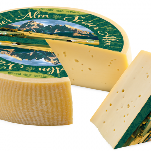 Artikel-Nr. 4957<br>SEISER ALM LAIB, Schnittkäse aus Italien/Südtirol, 9 kg