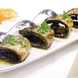 Artikel-Nr. 5537<br>ZUCCHINI GEGRILLT KRÄUTER&KNOBLAUCH MIT RAPSÖL, Antipasti aus Deutschland, 1,0 kg