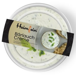 Artikel-Nr. 6509<br>BÄRLAUCH CREME, Frischkäsezubereitung aus Deutschland, 150 g