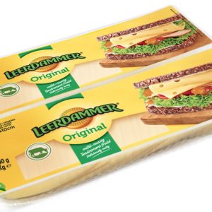 Artikel-Nr. 1225<br>LEERDAMMER ORIGINAL SCHEIBEN, Schnittkäse aus Deutschland, 2 x 500 g
