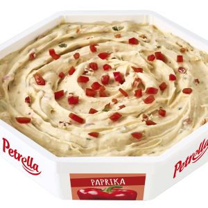 Artikel-Nr. 0551<br>PETRELLA PAPRIKA, Frischkäsezubereitung aus Deutschland, 1,0 kg