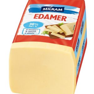 Artikel-Nr. 1729<br> MILRAM EDAMER BROT, Schnittkäse aus Deutschland, 3,0 kg