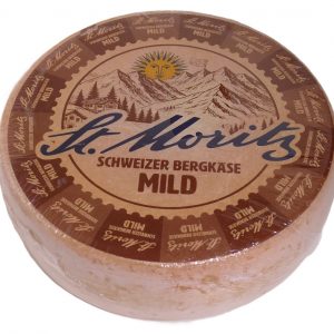 Artikel-Nr. 0916<br>ST. MORITZ BERGKÄSE MILD LAIB, Schnittkäse aus der Schweiz, 4,8 kg