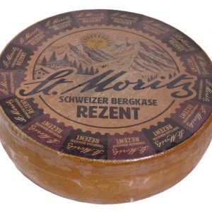 Artikel-Nr. 0924<br>ST. MORITZ BERGKÄSE REZENT LAIB, Hartkäse aus der Schweiz, 4,8 kg