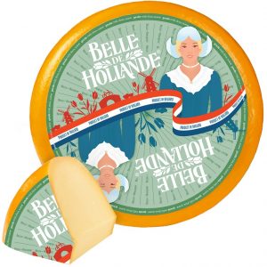 Artikel-Nr. 1459<br>GOUDA MITTELALT BDH 1/4, Schnittkäse aus Holland, 3,0 kg