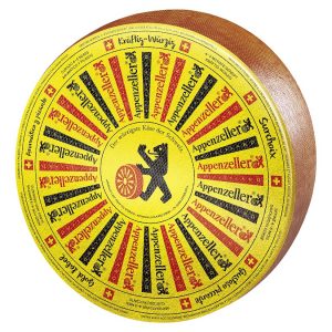 Artikel-Nr. 7408<br>APPENZELLER KRÄFTIG WÜRZIG LAIB, Hartkäse aus der Schweiz, 6,5 kg