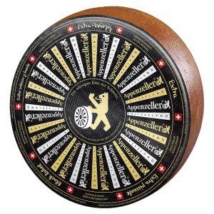 Artikel-Nr. 7410<br>APPENZELLER EXTRA WÜRZIG, Hartkäse aus der Schweiz, 6,5 kg