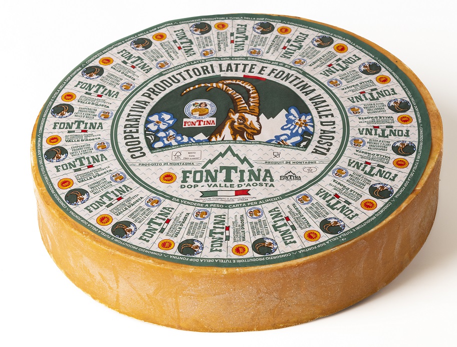 Artikel-Nr. 0373<br>FONTINA AOSTA, Schnittkäse aus Italien, <br>9,0 kg