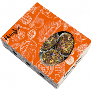Artikel-Nr. 3587<br>WILDBLÜTEN-KUGELN, Frischkäsezubereitung aus Deutschland, <br>600 g