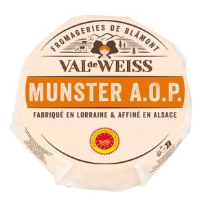 Artikel-Nr. 2337<br>MÜNSTER AOP VAL DE WEISS, Weichkäse aus Frankreich, 800 g