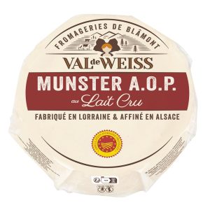 Artikel-Nr. 2338<br>MÜNSTER ROHMILCH COQ D'OR, Weichkäse aus Frankreich, 800 g